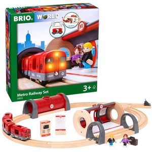 Spielzeugeisenbahn BRIO World Metro Bahn Set