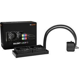 Produktbild für CPU-Kühler Be-Quiet Silent Loop 3 240, BW024, PWM