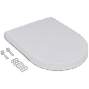 Produktbild für WC-Sitz vidaXL 141763, D-Form, aus Kunststoff