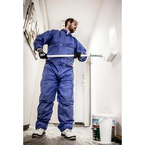 Produktbild für Schutzanzug NITRAS Polysafe Basic II, blau