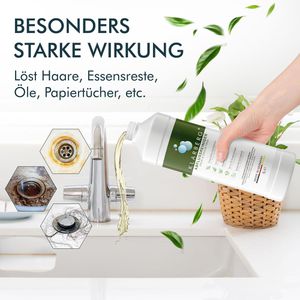 Produktbild für Rohrreiniger KLARBERG Abflussfrei, flüssig