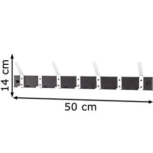 Produktbild für Kleiderhaken Haku-Möbel 19592, aus Metall