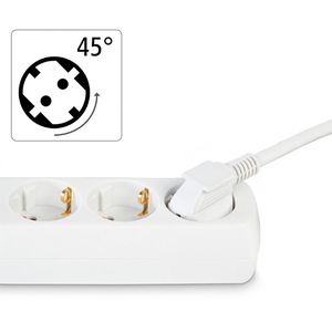 Produktbild für Steckdosenleiste Hama 30391, mit 1,4m Kabel