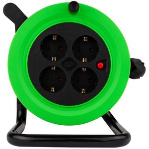 Kabeltrommel REV-Ritter Mini grün, 15m