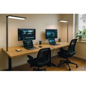 Produktbild für Schreibtischlampe Maul Mauljura, weiß, LED, dimmbar