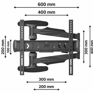 Produktbild für TV-Wandhalterung Onkron NP47-B, bis 35 kg