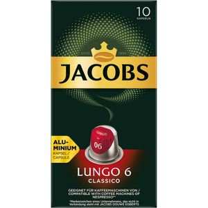 Produktbild für Kaffeekapseln Jacobs Lungo 6 Classico