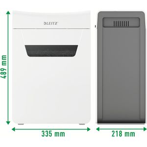 Produktbild für Aktenvernichter Leitz 8095 IQ 6M Protect Premium, weiß