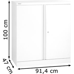 Produktbild für Aktenschrank Bisley Essentials, aus Metall