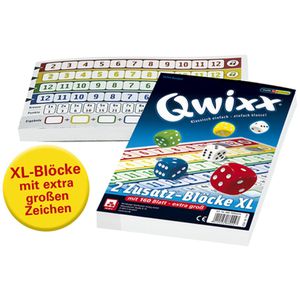 Produktbild für Spielblock NSV 4021, Qwixx XL, 2 Stück