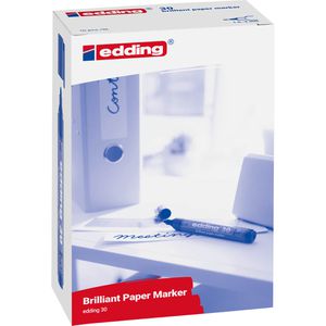 Produktbild für Papermarker Edding 30 Brillant Pigmentmarker