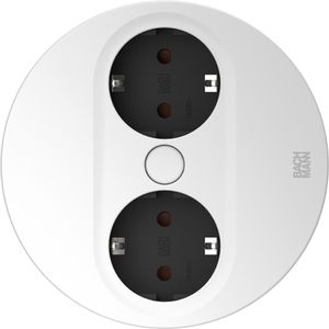 Produktbild für Einbausteckdose Bachmann 946.200 Twist 2, 2 m Kabel, drehbar