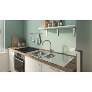 Produktbild für Spülbecken GROHE K200 31564SD1, Doppelbecken, Edelstahl