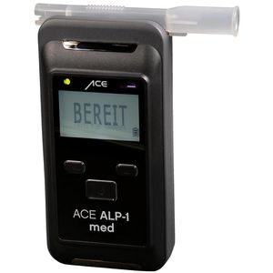 ACE-Instruments Alkoholtester ALP-1 med, digital, Alkoholmessgerät, mit LED-Display, polizeigenau