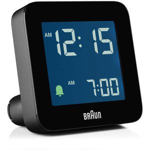 Produktbild für Wecker Braun BC09B DCF schwarz, digital