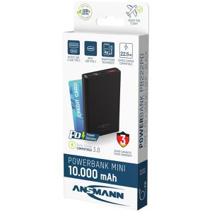 Produktbild für Powerbank Ansmann 1700-0154 PB222PD, 10000mAh