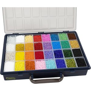 Produktbild für Perlen Creativ-Company 68821 Rocailles, im Sortimentskasten