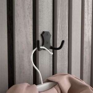 Produktbild für Garderobenhaken SO-TECH Lena, 118206 schwarz