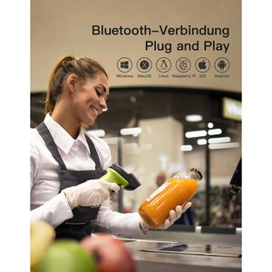 Produktbild für Barcode-Scanner Inateck BCST-72_green, kabellos