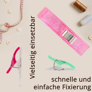 Produktbild für Stoffclips Böttcher-AG Premium Wonderclips, 120 Stück