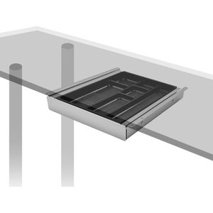 Unterbauschublade PJ-Production 4011-9006, silber