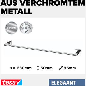 Produktbild für Handtuchhalter Tesa Elegaant 40436, silber