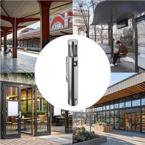 Produktbild für Aschenbecher Böttcher-AG Darwin, silber, Outdoor, mit Dach