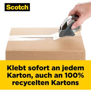 Produktbild für Packband Scotch Box Lock, PP, kristallklar