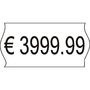 Produktbild für Preisetiketten Böttcher-AG weiß, 26 x 12 mm