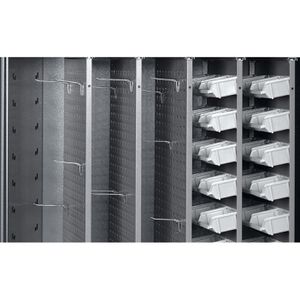 Produktbild für Werkzeugschrank Küpper 70883, aus Metall, grau / blau