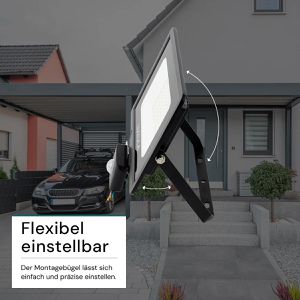 Produktbild für LED-Außenstrahler Luxula LX400123, IP65 wasserdicht