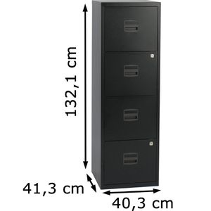 Produktbild für Hängeregisterschrank Bisley-Home PFA4F-633