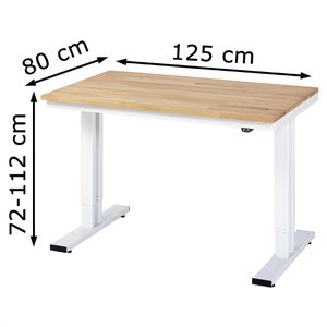 Produktbild für Arbeitstisch Rau adlatus 300, elektrisch höhenverstellbar