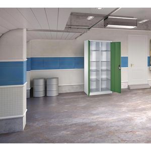 Produktbild für Werkzeugschrank CP-Möbel 8921-311, aus Metall, grau / grün