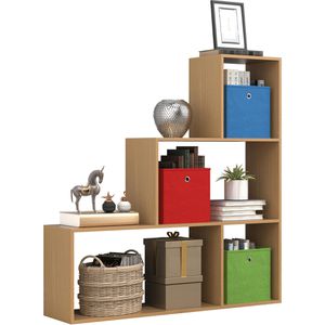 Produktbild für Bücherregal VCM Dubila M, 919173, buche