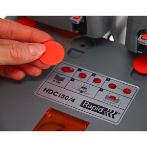 Produktbild für Mehrfachlocher Rapid HDC150/4, 23223100