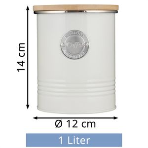 Produktbild für Kaffeedose Typhoon Living Collection Coffee, aus Metall