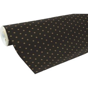 Produktbild für Geschenkpapier Clairefontaine Gold Stars 201339C