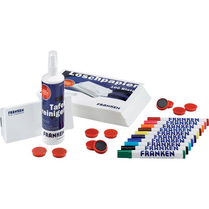 Franken Magnettafel-Zubehörset Z1951, Starter-Set, 122