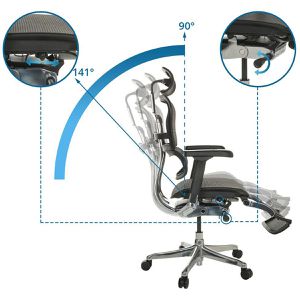 Produktbild für Bürostuhl hJh-OFFICE ERGOHUMAN PLUS LEGPRO GEN2