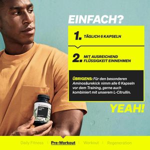 Produktbild für Aminosäuren natural-elements L-Arginin, 365 Kapseln