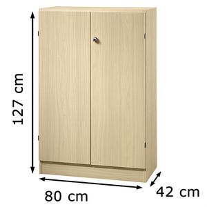 Produktbild für Aktenschrank Hammerbacher O-Serie, aus Holz