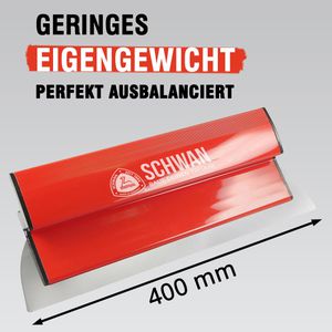 Produktbild für Spachtel Schwan 299040, Breite 400mm