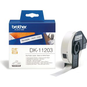 Brother-Etiketten Brother DK-11203, weiß