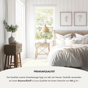 Produktbild für Kissenbezug MSS 500505-80.80, weiß