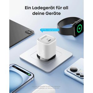 Produktbild für USB-Ladegerät Anker GaN, 30 Watt