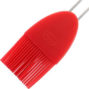 Produktbild für Backpinsel Dr.Oetker-Küchenhelfer Flexxibel Love, rot / silber