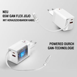 Produktbild für USB-Ladegerät 4smarts GaN Flex Jojo, 65 Watt