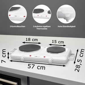 Produktbild für Kochplatte Clatronic DKP 3583