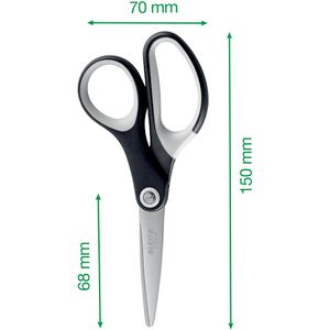 Produktbild für Büroschere Leitz Titanium, 54156095, mit Softgrip